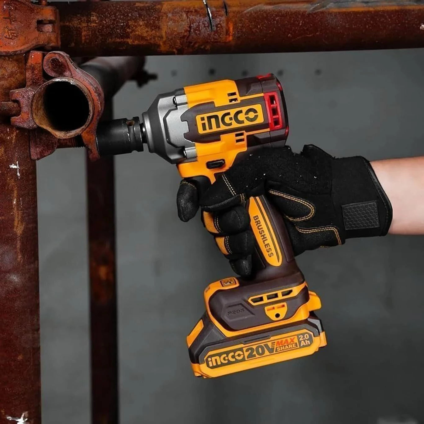 INGCO Cordless 2 pcs combo kit COSLI23048