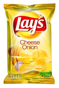 Lay's Chips Cheese Onion Flavoured 175g (Imported)