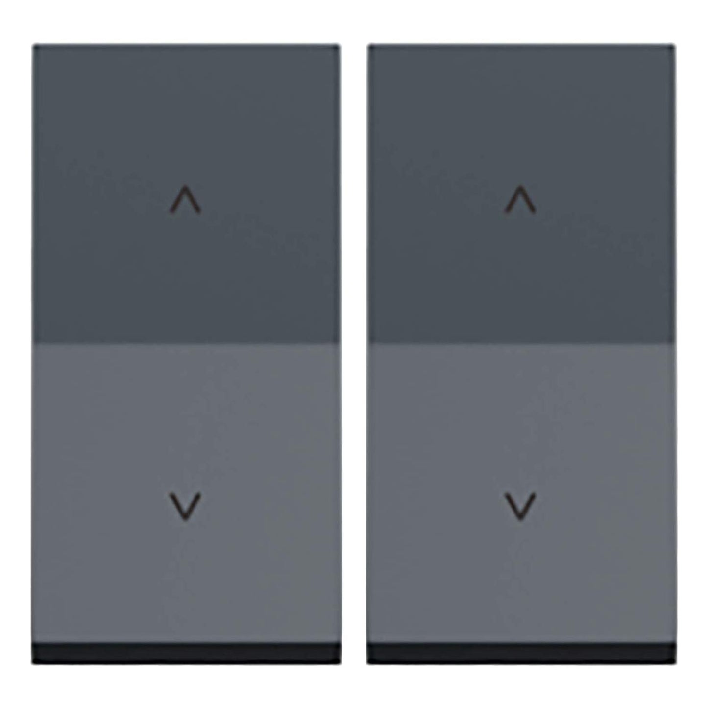 Schneider Electric Unica Pure-6AX 2 Way Switch, Grey (Pack of 2)