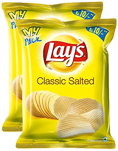 Star Combo - Lay's Potato Chips Classic Salted, 25g (Pack of 2) Promo Pack