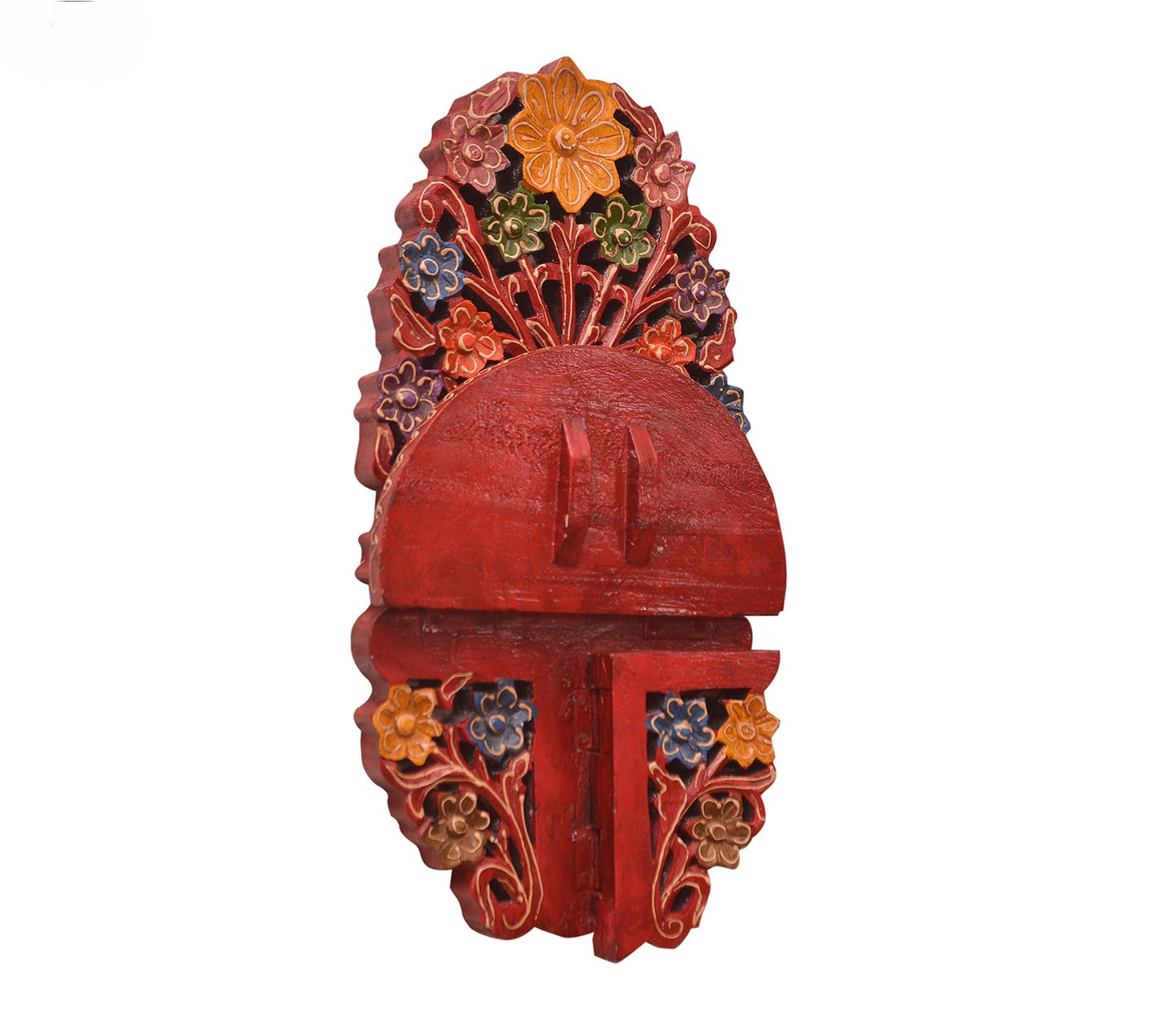 Udaipur Handicrafts Wooden Hand Painted Shelf