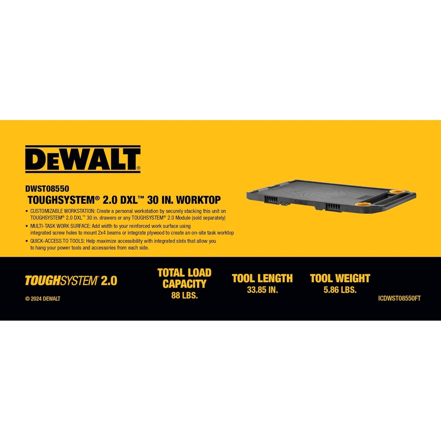 DEWALT 20V MAX XR POWERPACK, Lithium Ion 8 Ah Battery, 2-Pack (DCB2108-2)
