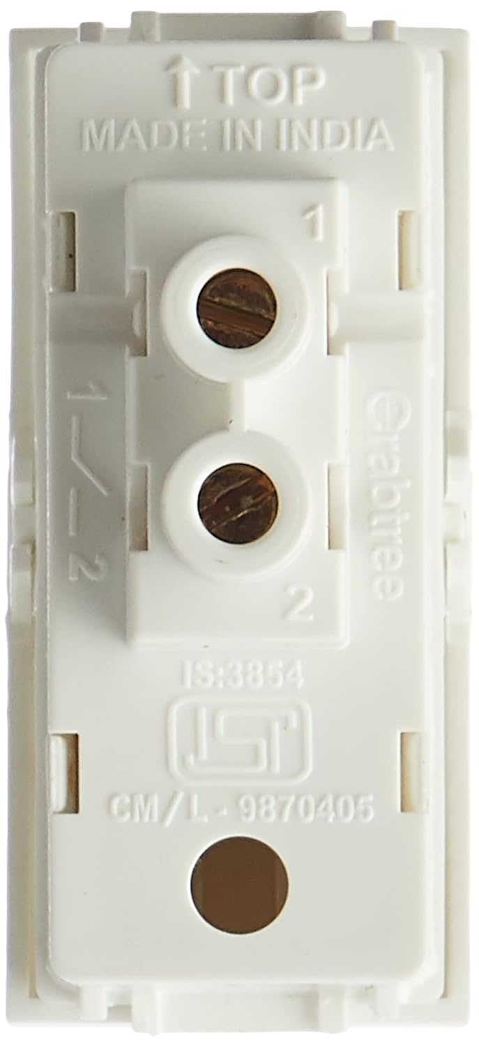 Havells Crabtree Athena 10A One-Way Switch