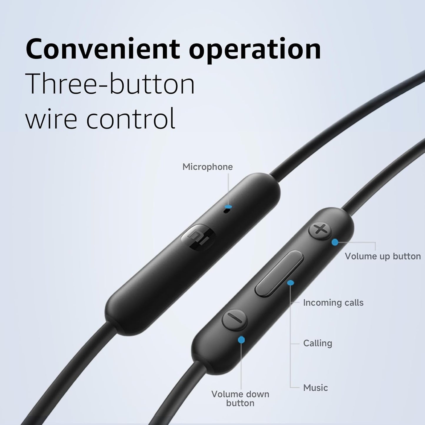 Original Type-C Wired in-Ear Earphones for Xiaomi Redmi Note Series & Mi Phones, 12.4mm Dynamic Drivers, HD Microphone, IP54 Dust & Water Resistant