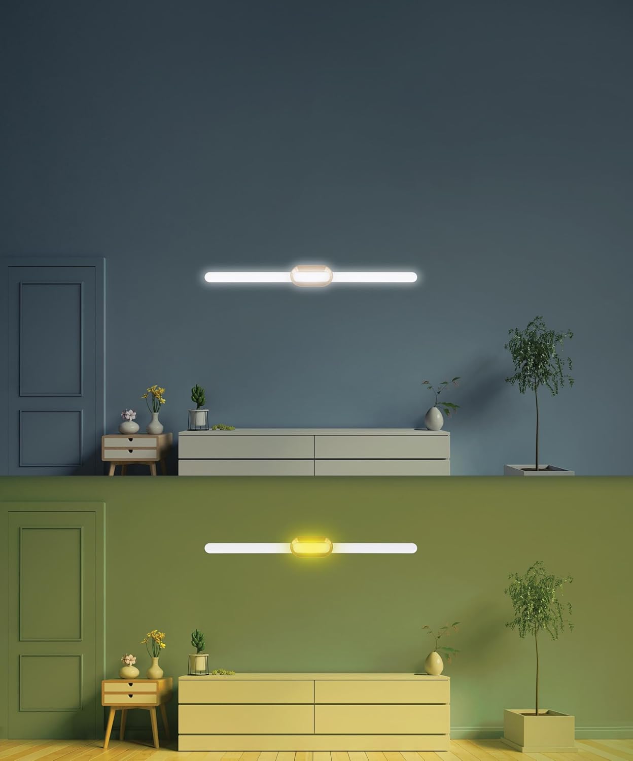 Havells Neutron Plus 20W Gu10 Led Glamtube|Decorative Light,Tubelight|Task+Ambient Light(6500K +3000K),Multi Mode|Easy On Eyes|No UV/IR Radiation|BIS Approved|Upto 4Kv Surge Protection|Pack Of 1