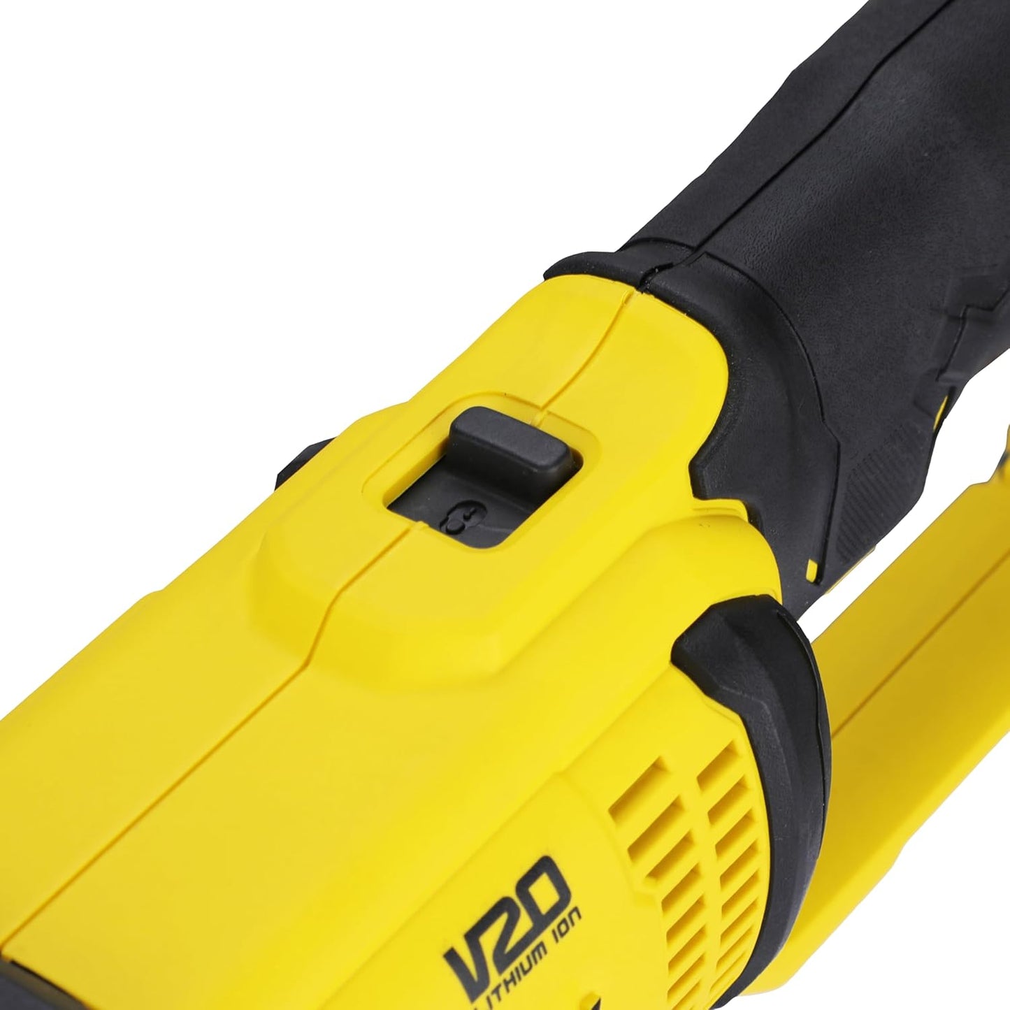 STANLEY FATMAX SCG400-B1 20V 2.0Ah 100mm Cordless Brushed Grinder for Mechanic, Tradesmen & Professional Use, Batteries Not Included, 2 Year Warranty, YELLOW & BLACK
