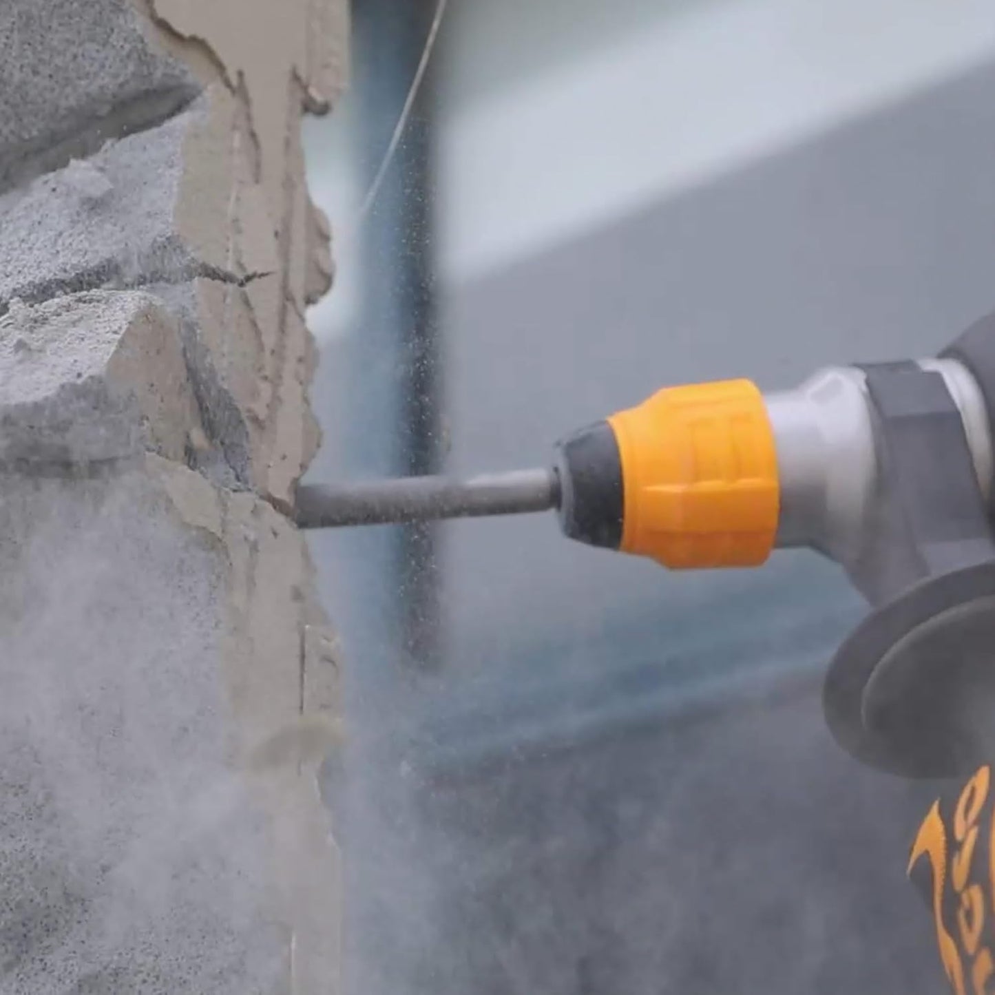 Ingco Hammer Drill Machine, 1500W Rotary Hammer Drill Machine Heavy Duty For Concrete Metal And Woodworking For Home & Industrial Use, Multicolor