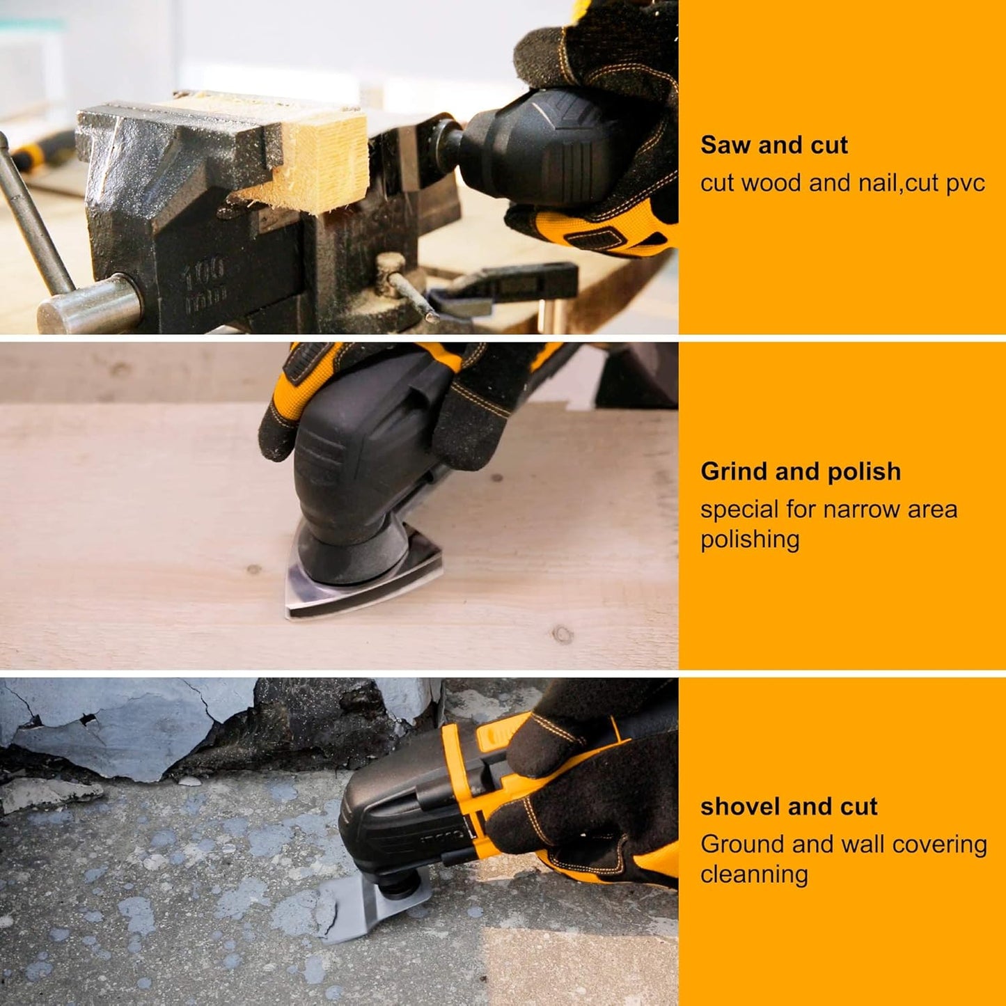 INGCO 20V Cordless Brushless Polisher 125mm (Tool Only) , Electric Car Polishing Machine, 4800RPM Variable Speed, Ideal for Polishing, Home Appliance Furniture Boat