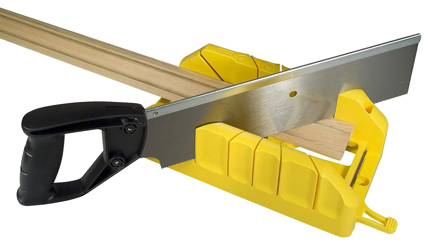 STANLEY 1-19-800 Storage Mitre Box with Saw