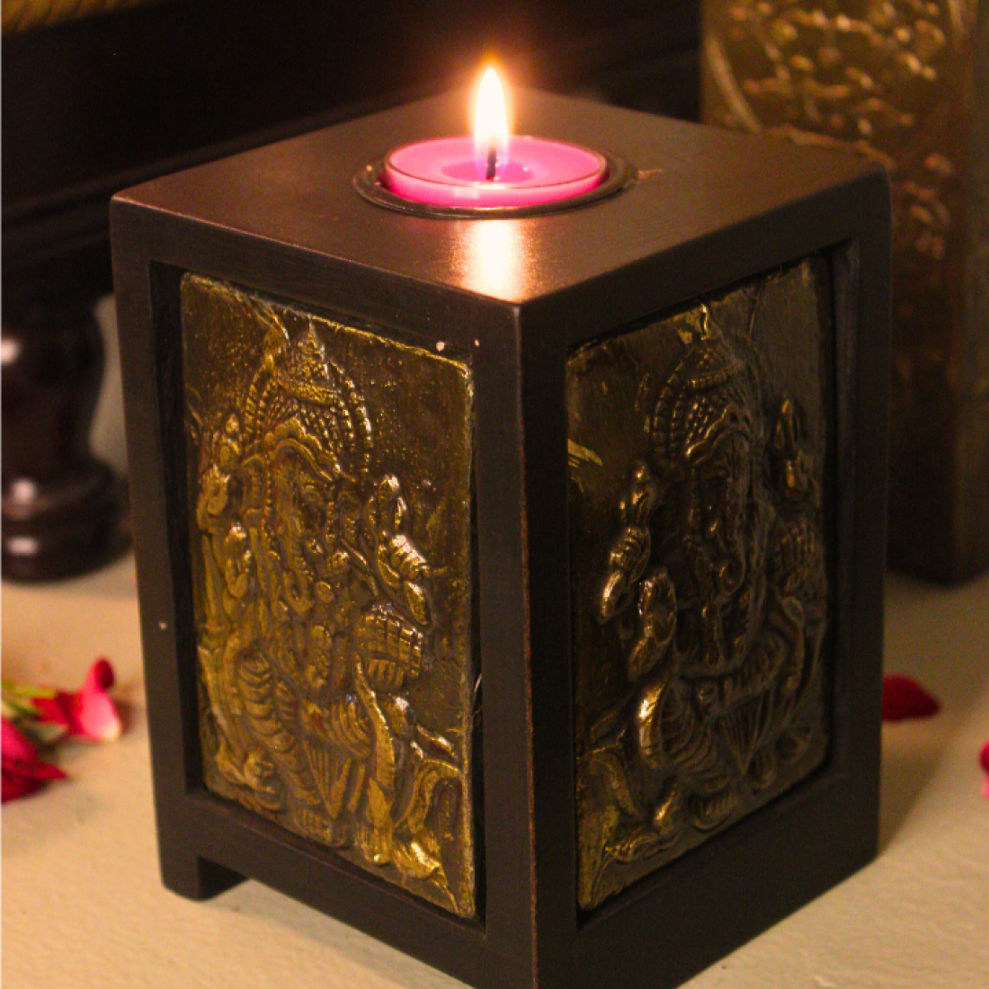 Ganesha Tealight Stand