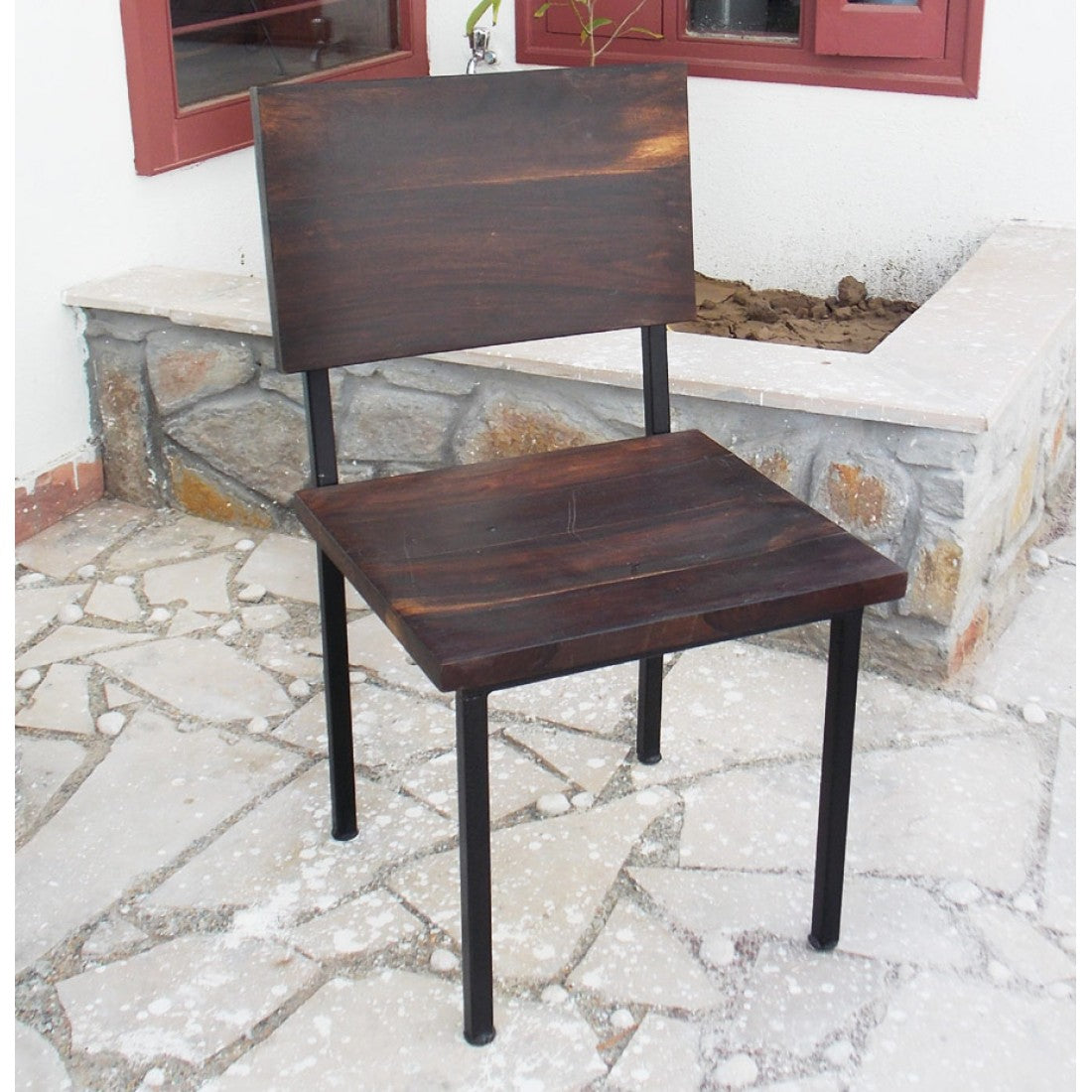 Cart Inspired Dining Set For 4
