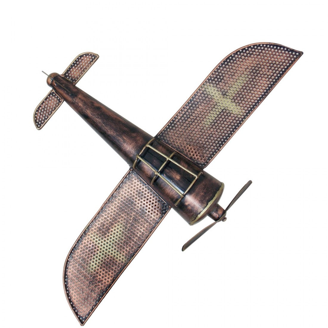 Hand Made Iron Aircraft for Home Decor