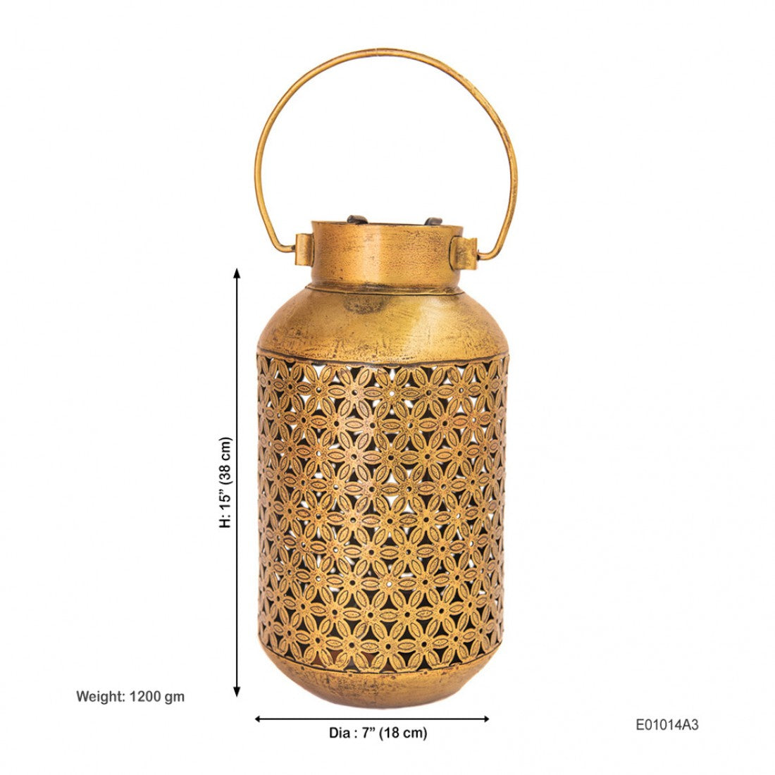 Perforated T-Light 15"