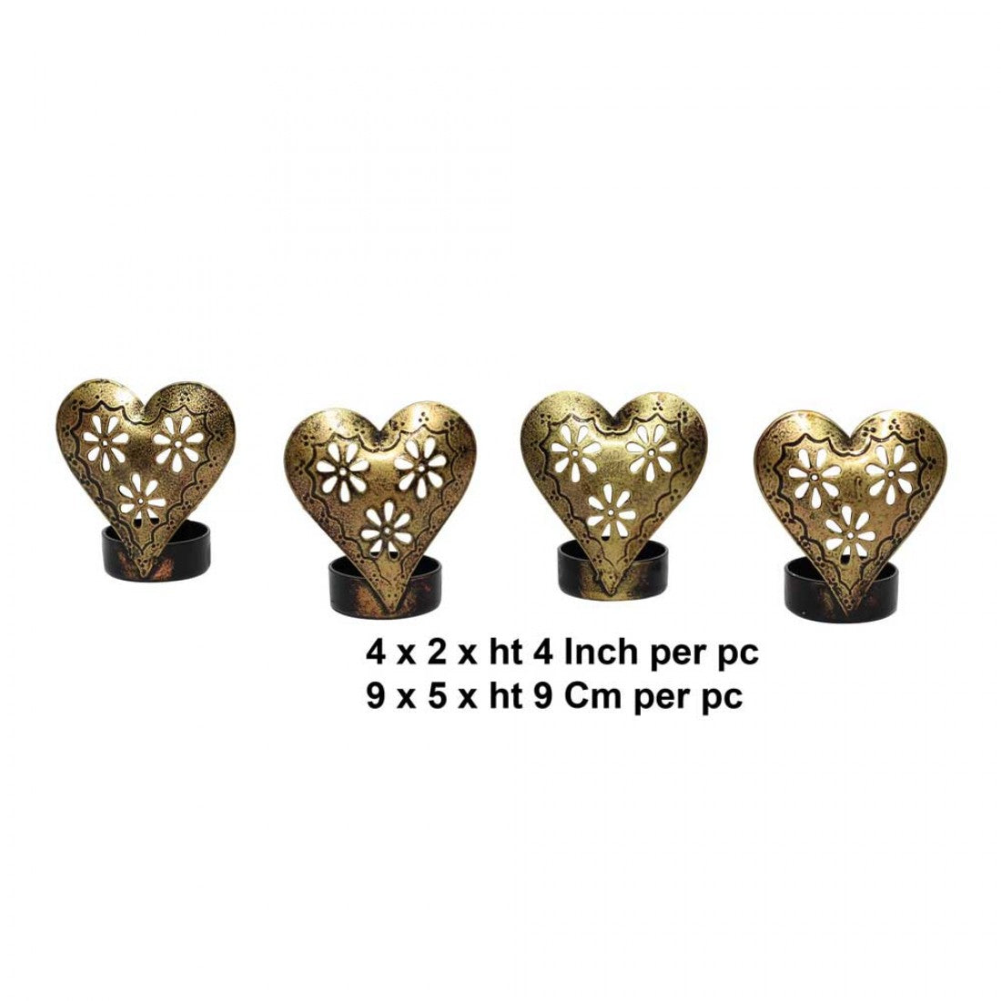 Heart T-Light Set