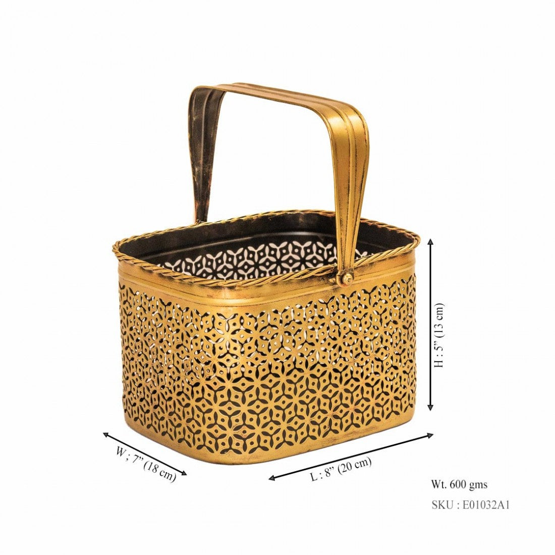 Rectangle Basket 7"X8"