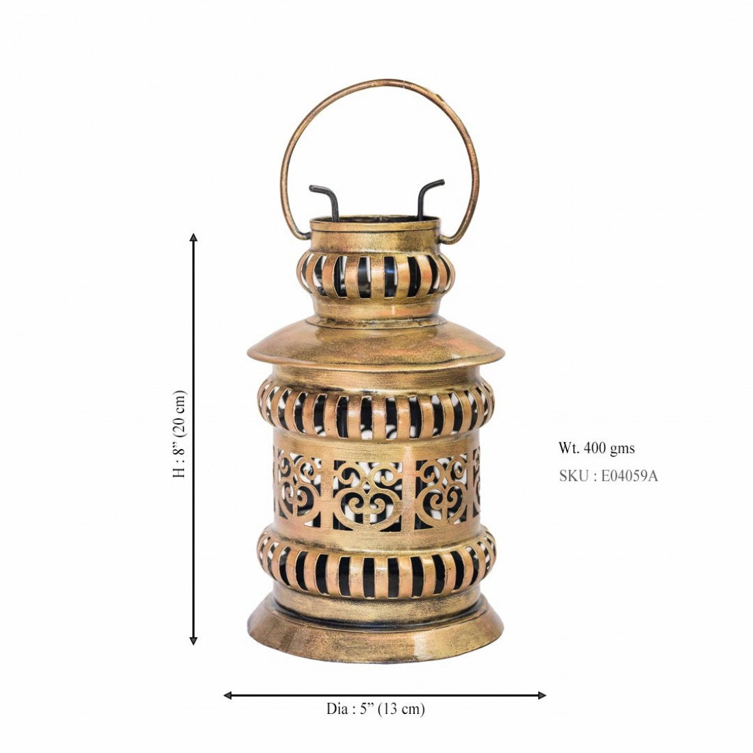 Perforated T-light Holder and Lantern