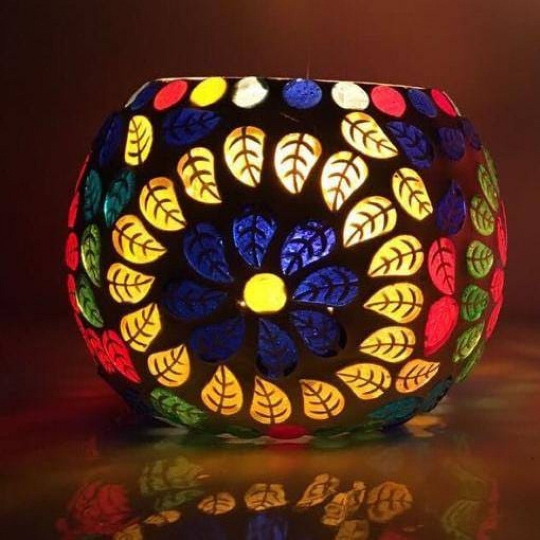 Roli Poli T-Light Votive - Assorted Multicolored (Set of Two)