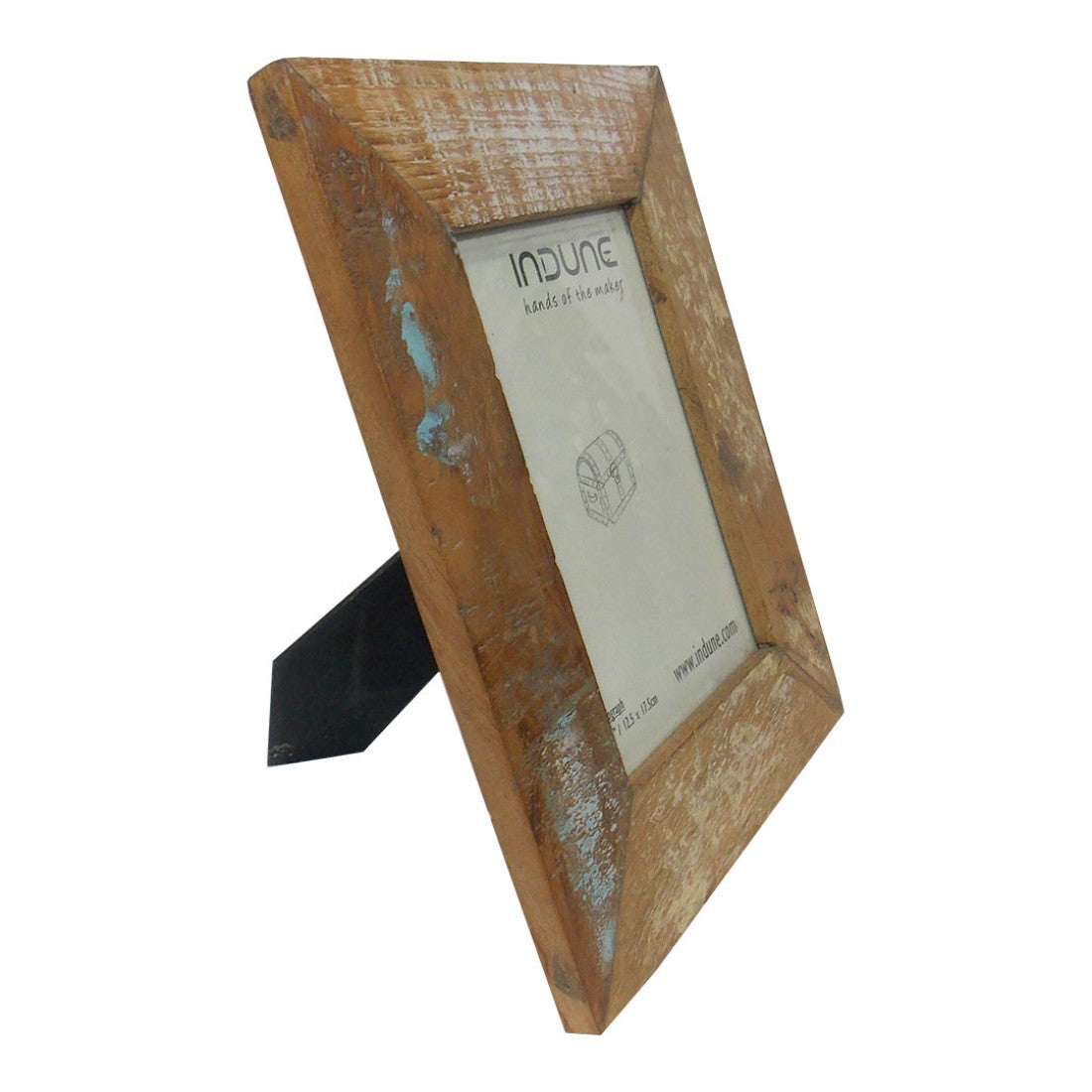 Weathered Reclaimed Wood Photo Frame Photo 5 X 7 Inches