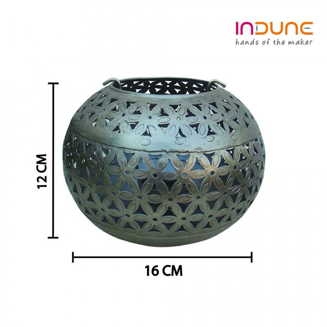 Handi Tea Light Antique Silver (Small)