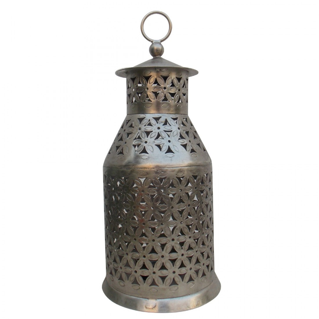 Tower Tea Light Antique Silver
