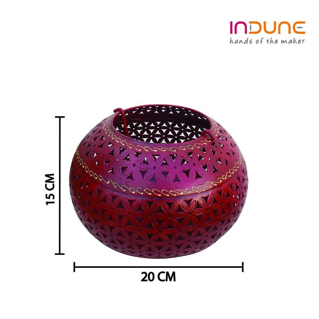 Handi Tea Light Votive - Large (Red)