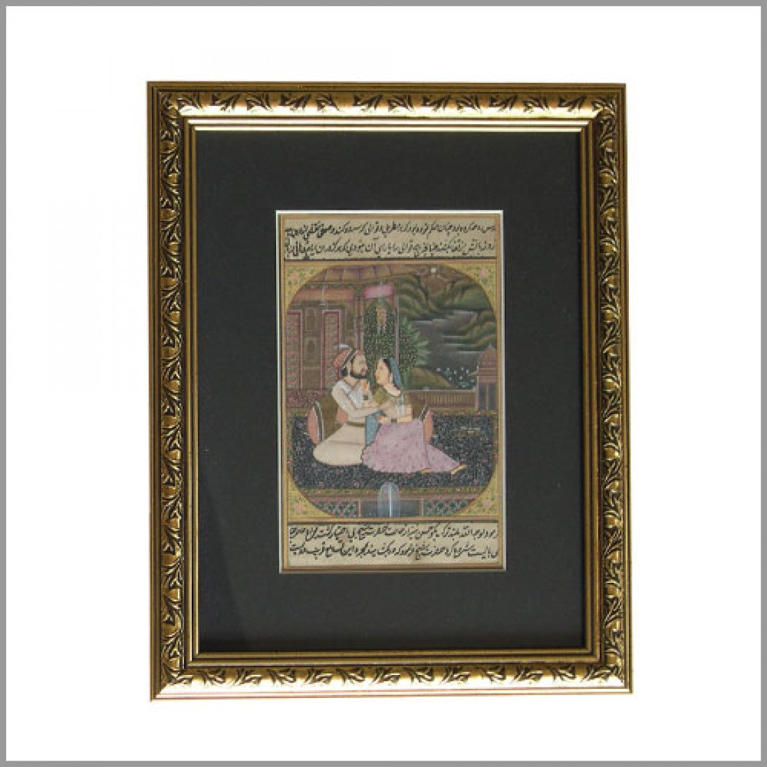 Mughal Love Scene 4 X 6 Inches