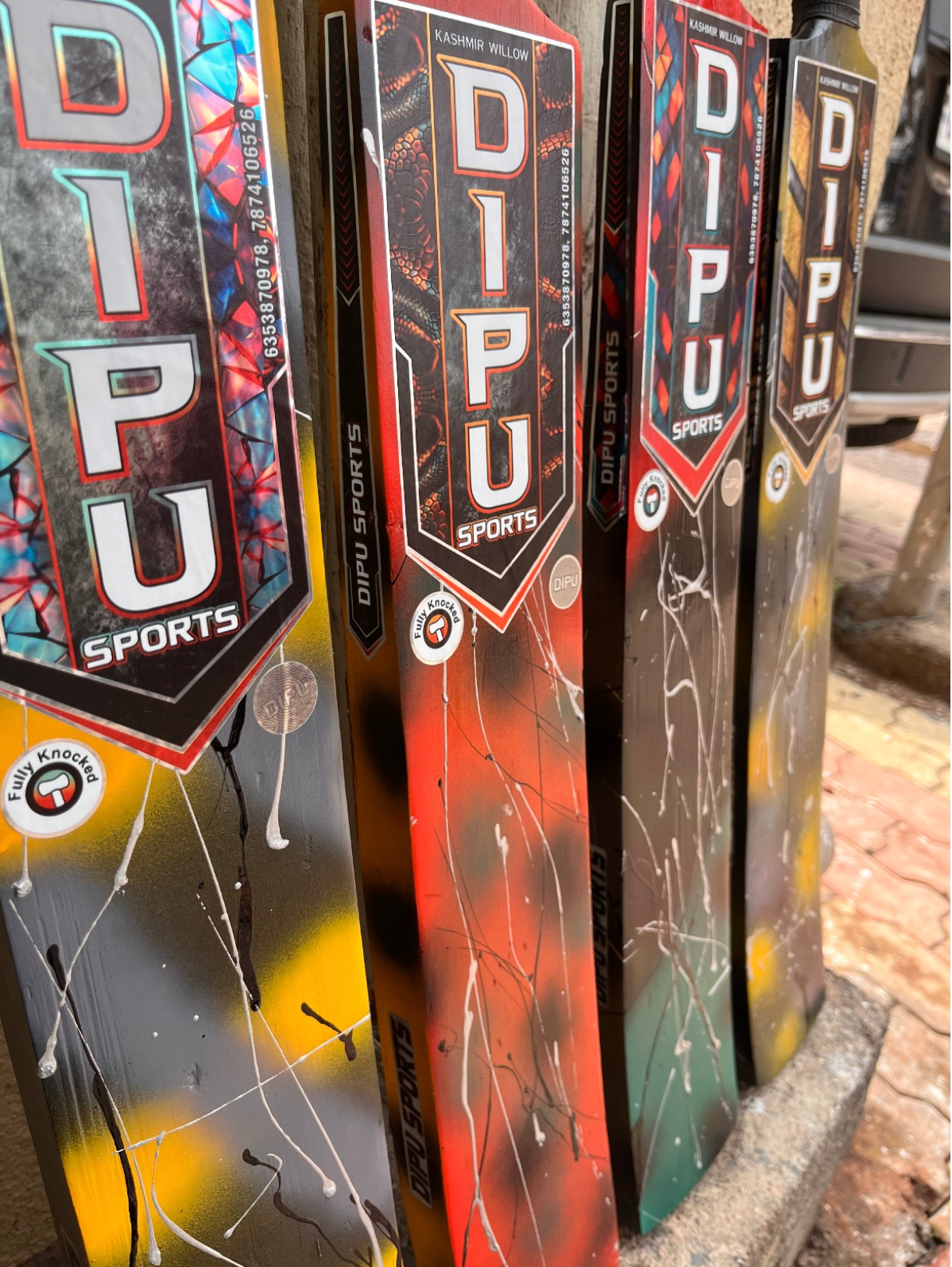 DIPU SPORTS Monsoon cricket bat use for rubber ball and Soft tennis cricket Bats