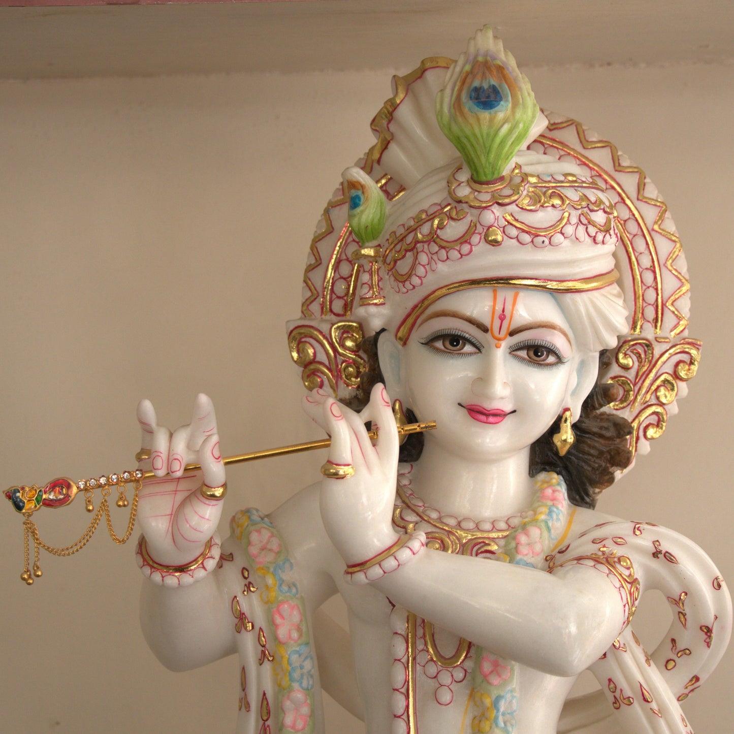 Lord Krishna Marble Stone
