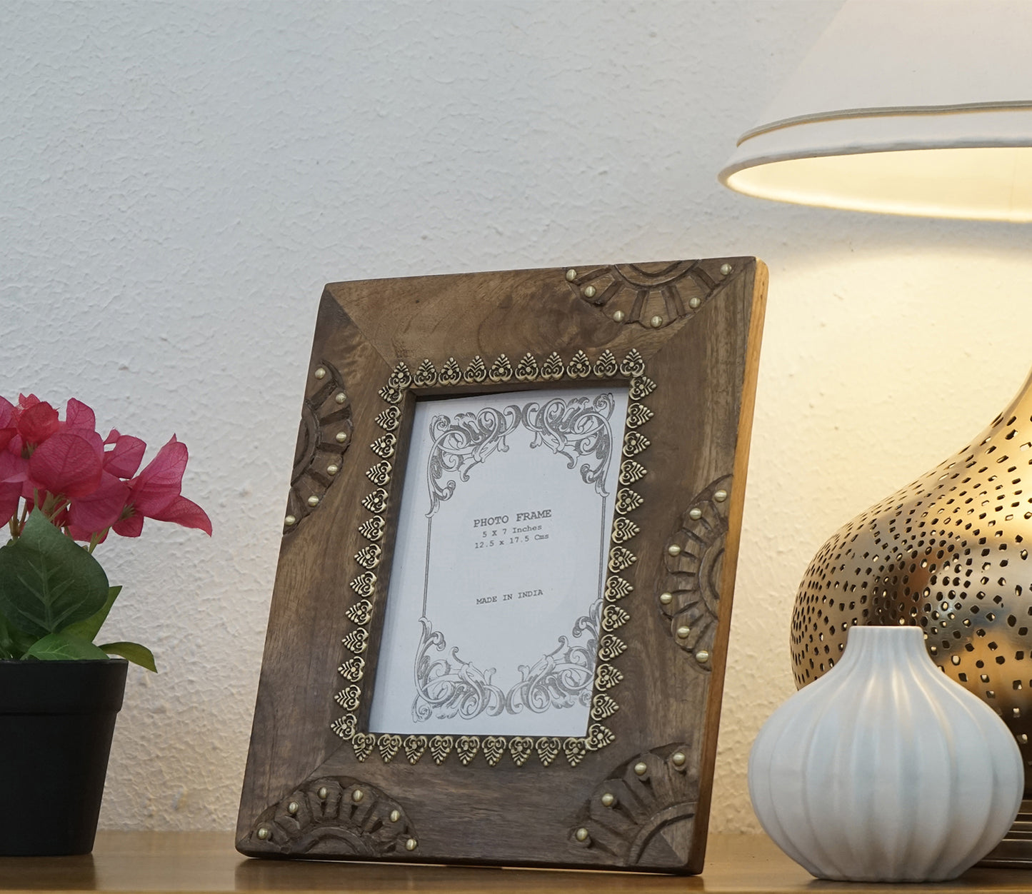 Udaipur Handicrafts Wood Photo Frame