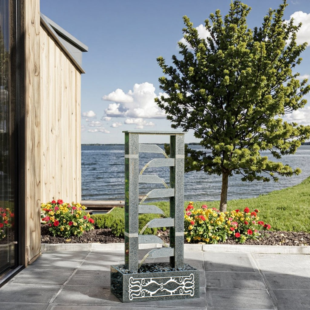 Udaipur Handicrafts Granite Fountain and Garden Decor for Home, Offices, Mall, Garden and public places