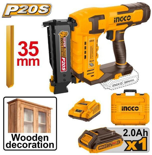 INGCO CBNLI3606 Cordless pin nailer Cordless  Nailer (0 gauge)