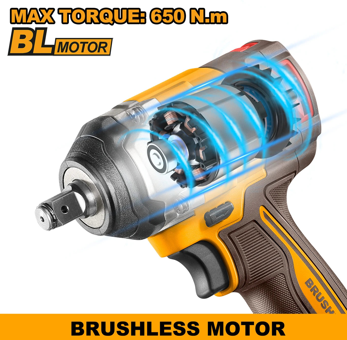 INGCO Cordless impact wrench CIWLI2050