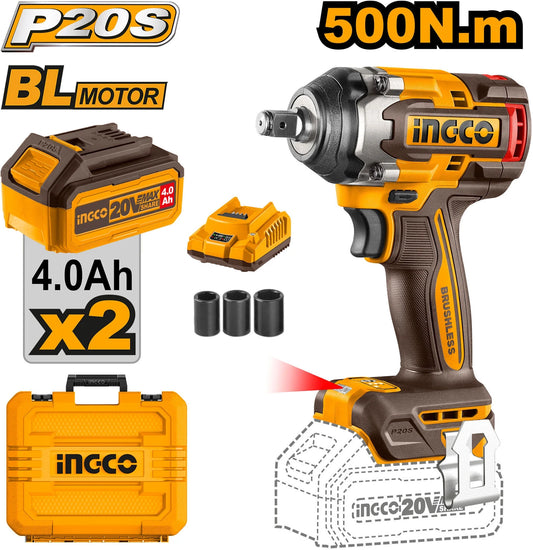 INGCO Cordless impact wrench CIWLI2050