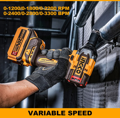INGCO Cordless impact wrench CIWLI2050