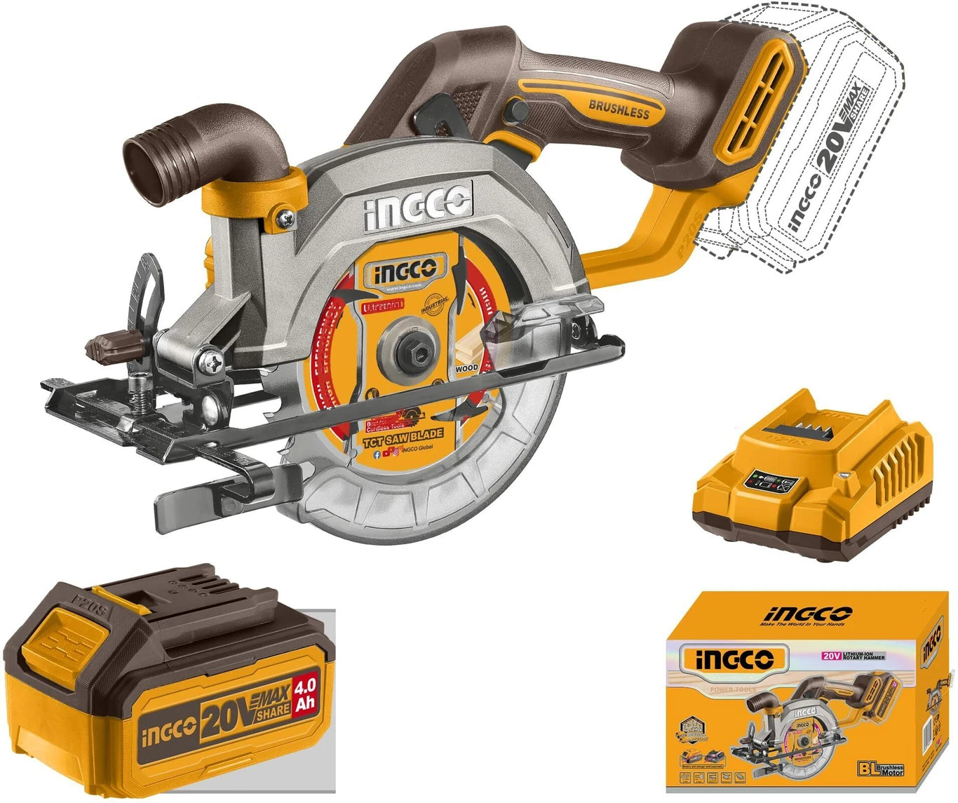 INGCO CSLI14021 Handheld Tile Cutter (0 W)