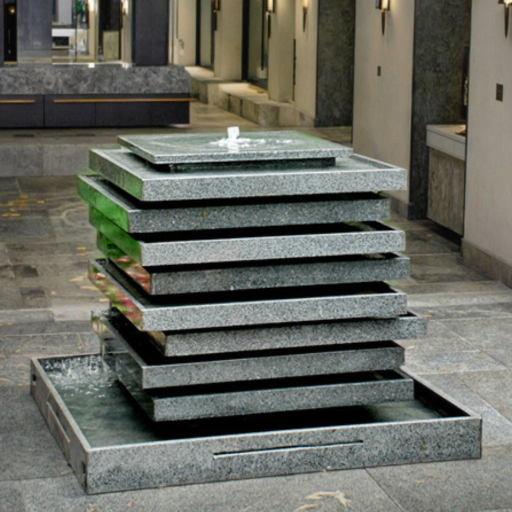 Udaipur Handicrafts Granite Fountain and Garden Decor for Home, Offices, Mall, Garden and public places