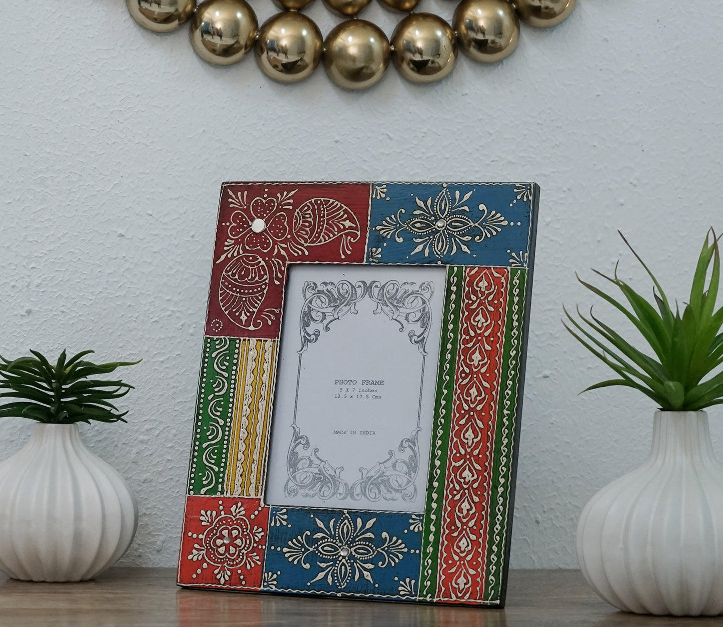 Udaipur Handicrafts Wood Photo Frame