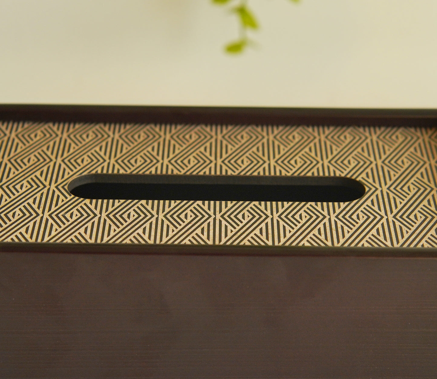 Udaipur Handicrafts Fiona Wooden Tissue Paper Holder