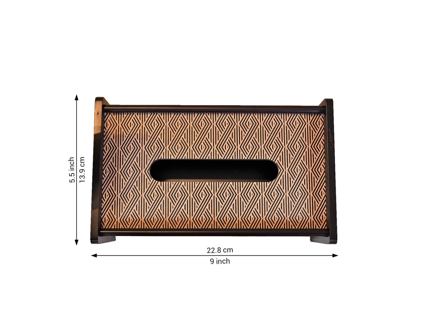 Udaipur Handicrafts Fiona Wooden Tissue Paper Holder