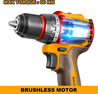 INGCO Compact Brushless Cordless Drill CDLI20668