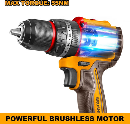 INGCO Compact Brushless Cordless Impact Drill CIDLI205581