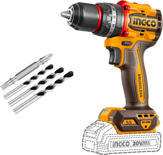 INGCO Compact Brushless Cordless Impact Drill CIDLI205581