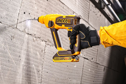 INGCO CRHLI20168 Rotary Hammer Drill (16 mm Chuck Size, 20 W)