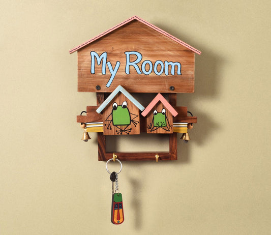 Udaipur Handicrafts Wood  My Room Key Hanger For Kids Room