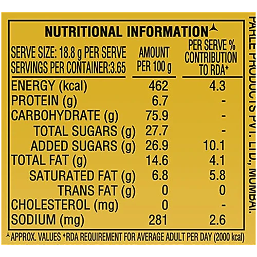 Parle G Gold Biscuits, 56.25 g