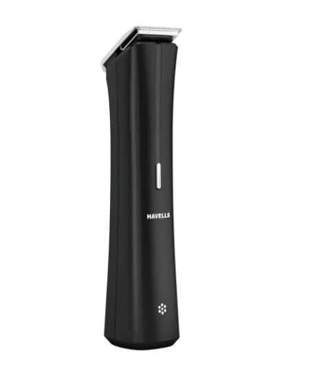 HAVELLS BT6112 BEARD TRIMMER BLACK COLOR SKIN FRIENDLY STAINLESS STEEL BLADES 2 YEARS MANUFACTURER WARRANTY