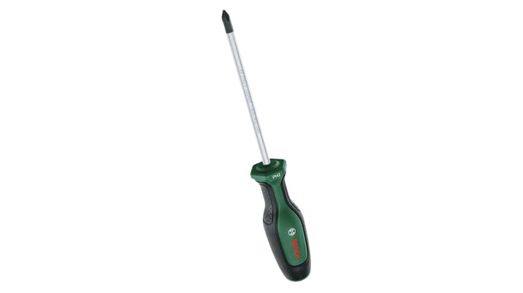 BOSCH Screwdriver PH2 x 125mm | Extended Reach for Deep & Hard-to-Access Screws | Built to Last with Premium Materials for Durability & Reliability | Ergonomic Non-Slip Handle for Comfort & Control