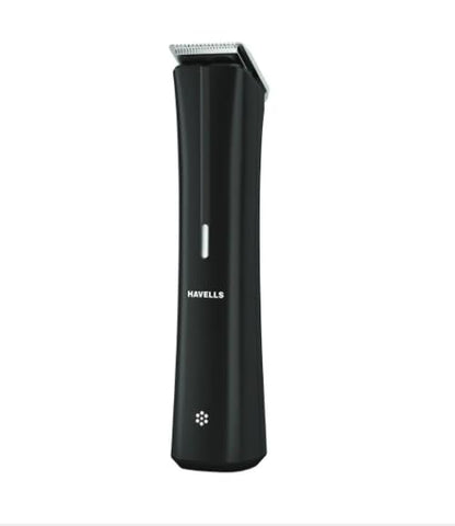 HAVELLS BT6112 BEARD TRIMMER BLACK COLOR SKIN FRIENDLY STAINLESS STEEL BLADES 2 YEARS MANUFACTURER WARRANTY