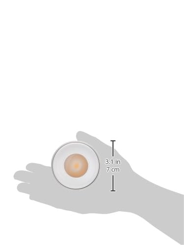 Havells Crysta Deco Surf Cob 12W 3K White W,Led-Spotlights,Energy Efficient,Long Life of 25000 Burning Hours,Beam Angle of 36°,Metal Body Cob with Integrated Driver,Warm White (3000K)