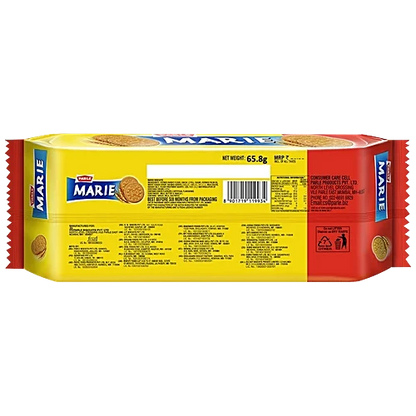 Parle Bakesmith Marie Biscuits, 65.8 g Pouch